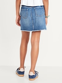 Image number 2 showing, High-Waisted Jean Skirt for Girls