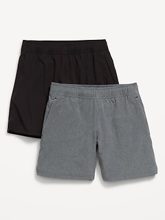 Above Knee StretchTech Performance Shorts 2-Pack for Boys