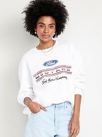 Image number 1 showing, Ford™ SoComfy Oversized Tunic Sweatshirt