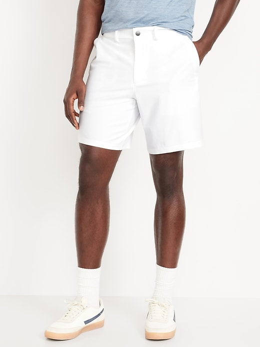 Image number 1 showing, Tech Hybrid Chino Shorts -- 8-inch inseam