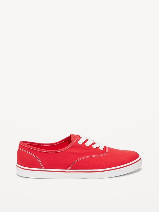 Image number 4 showing, Canvas Prep Sneakers for Women