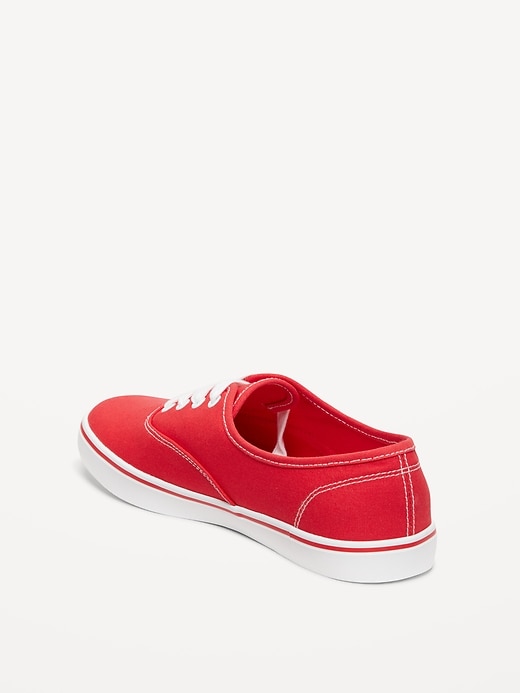 Image number 5 showing, Canvas Prep Sneakers for Women