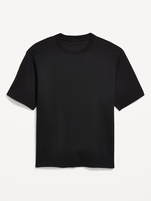 Image number 4 showing, Heavyweight Crew-Neck Waffle T-Shirt