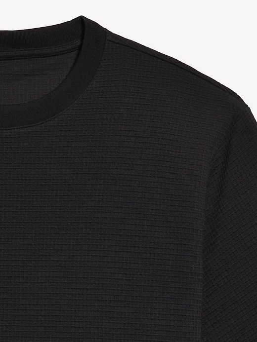 Image number 5 showing, Heavyweight Crew-Neck Waffle T-Shirt