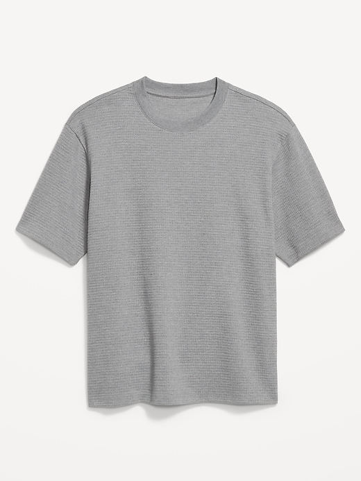 Image number 4 showing, Heavyweight Crew-Neck Waffle T-Shirt