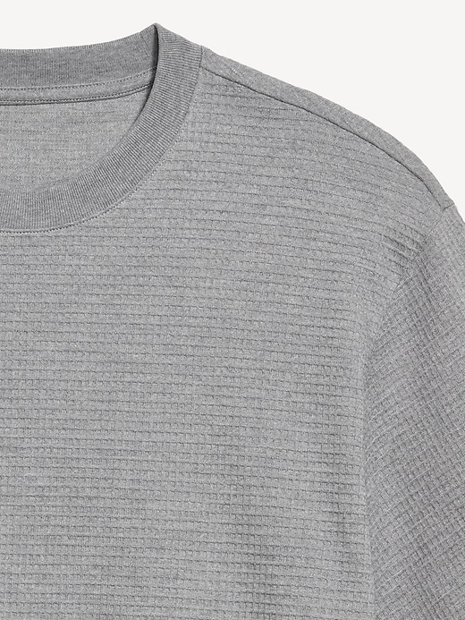 Image number 5 showing, Heavyweight Crew-Neck Waffle T-Shirt