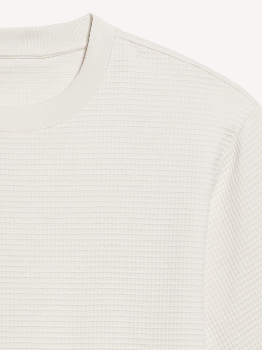 Image number 5 showing, Heavyweight Crew-Neck Waffle T-Shirt