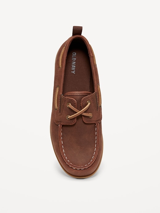 Image number 2 showing, Faux-Leather Boat Shoes for Boys