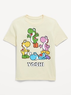 Super Mario™ Yoshi Gender-Neutral Graphic T-Shirt for Kids