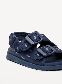 Image number 4 showing, Printed Double-Strap Sandals for Toddler Boys