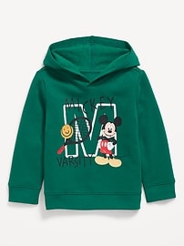 Image number 1 showing, Disney© Mickey Mouse Unisex Graphic Pullover Hoodie for Toddler