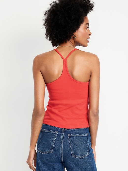 Image number 2 showing, Racerback Crop Tank Top