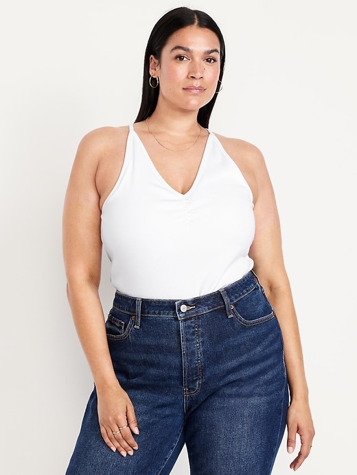 Image number 7 showing, Racerback Crop Tank Top