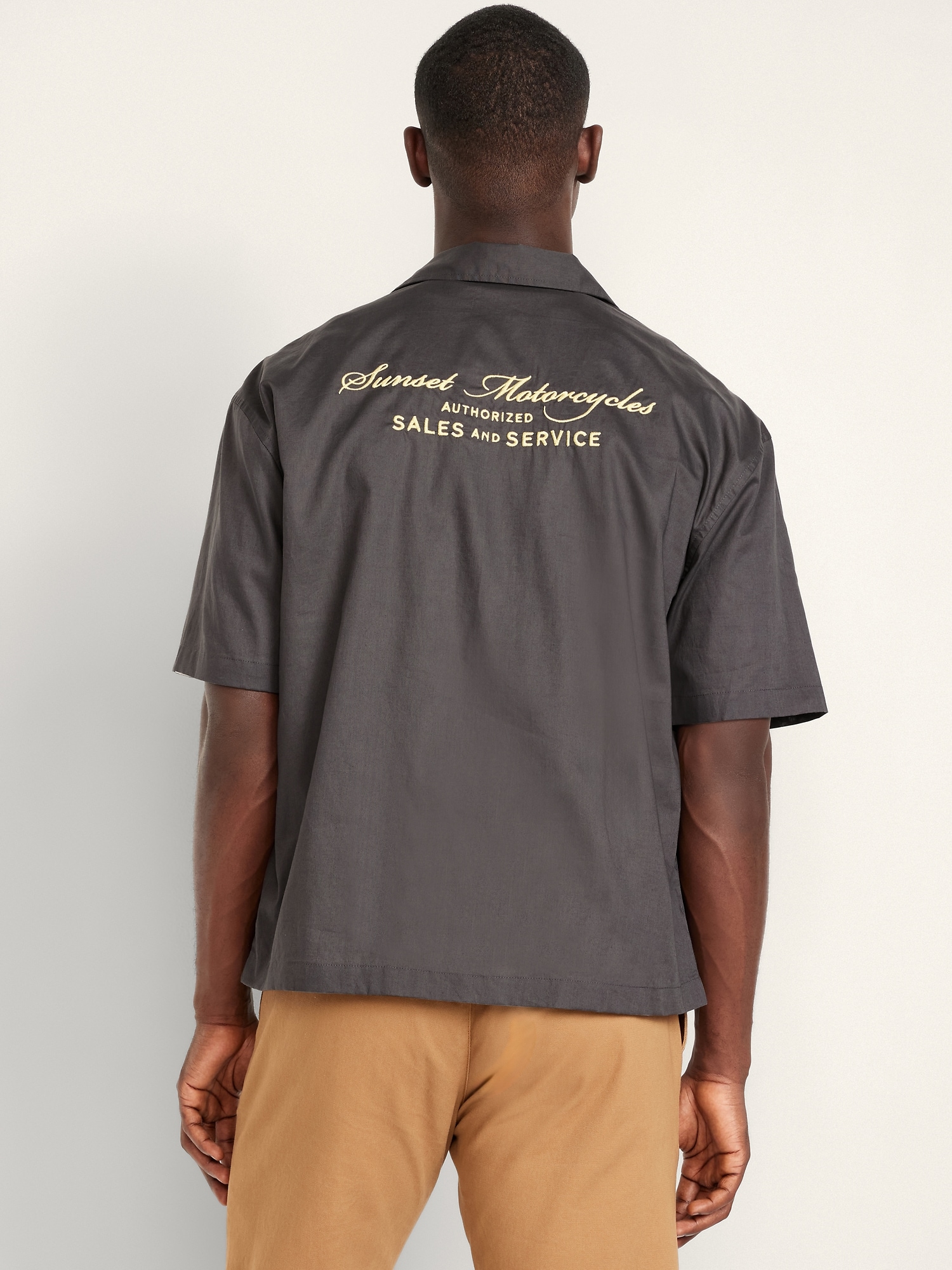 Cropped Utility Pocket Shirt