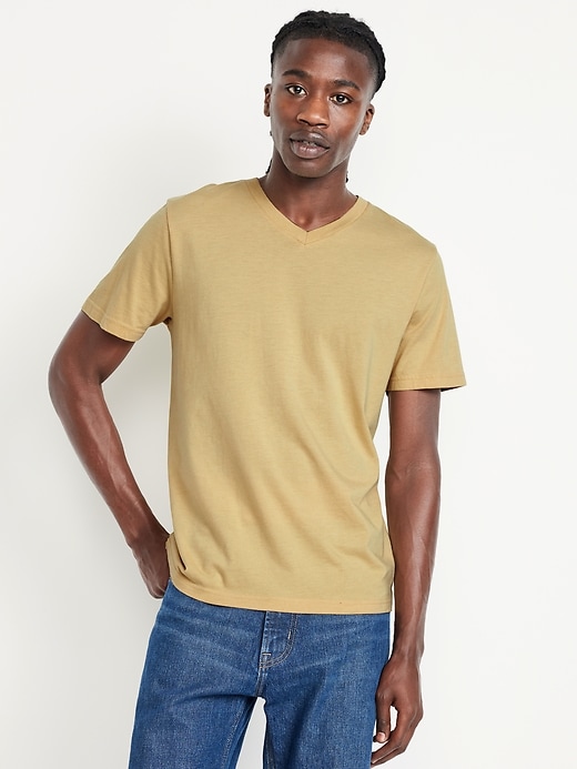 Image number 1 showing, V-Neck T-Shirt
