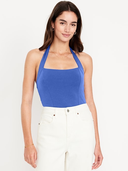 Double-Layer Halter Top | Old Navy
