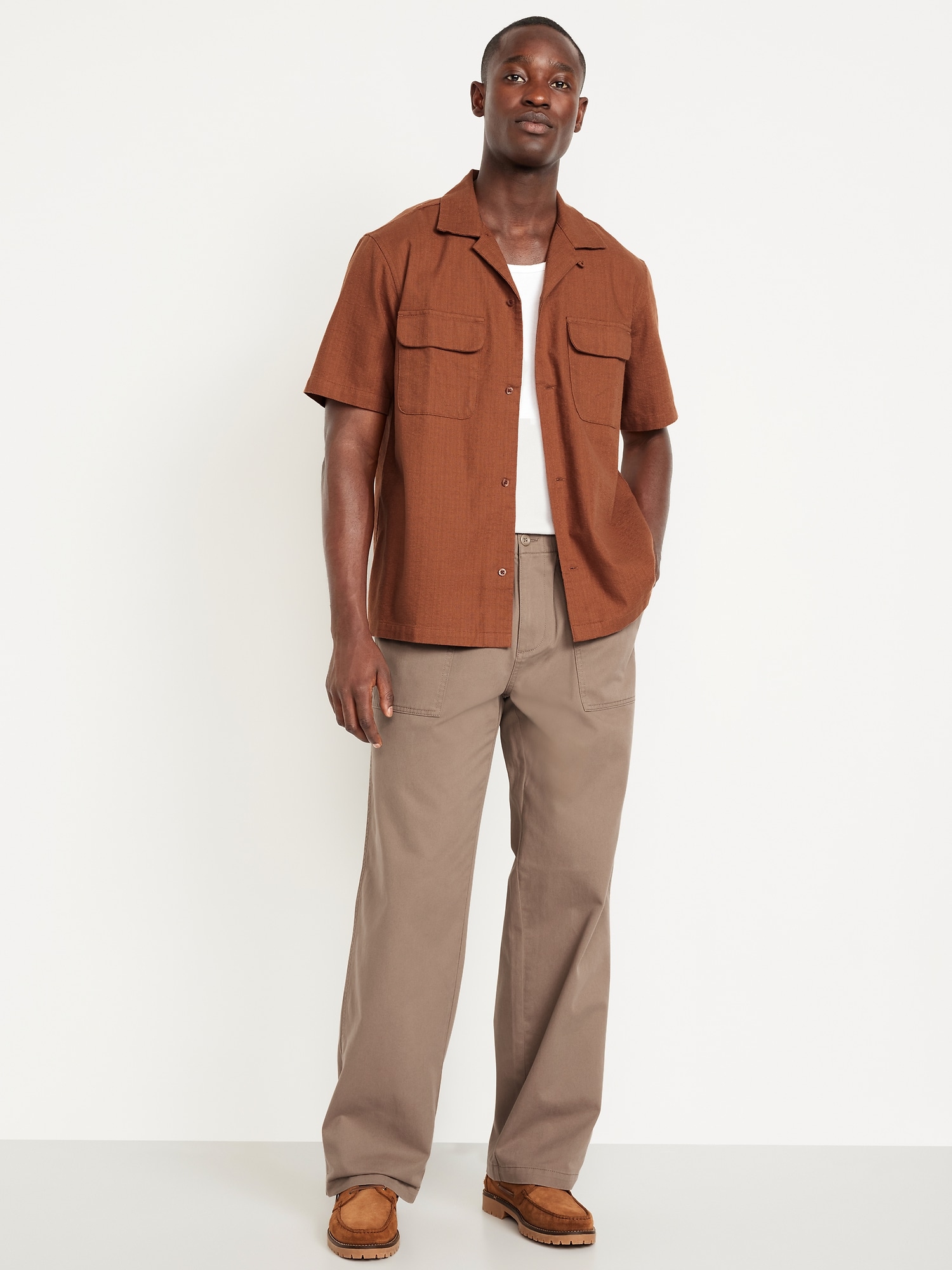 Baggy Soft Workwear Pants | Old Navy