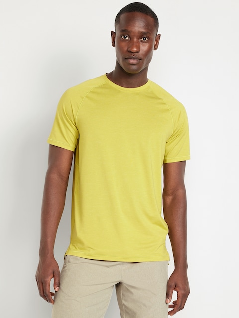 Slim Fit Performance Vent T-Shirt - Peridot