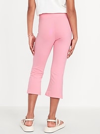 Image number 2 showing, High-Waisted Kick Flare Leggings for Girls