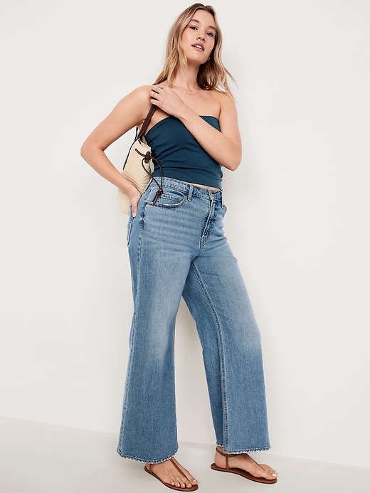 Image number 3 showing, Double-Layer Tube Top