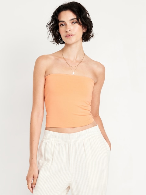 Double-Layer Tube Top - Blossom Petal