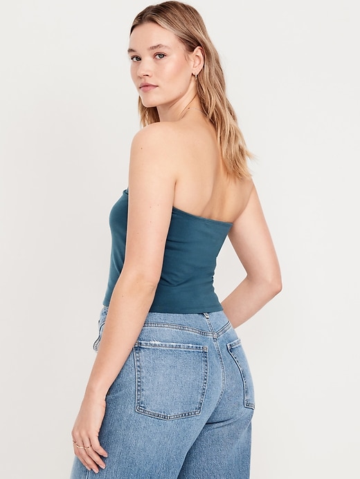 Image number 6 showing, Double-Layer Tube Top