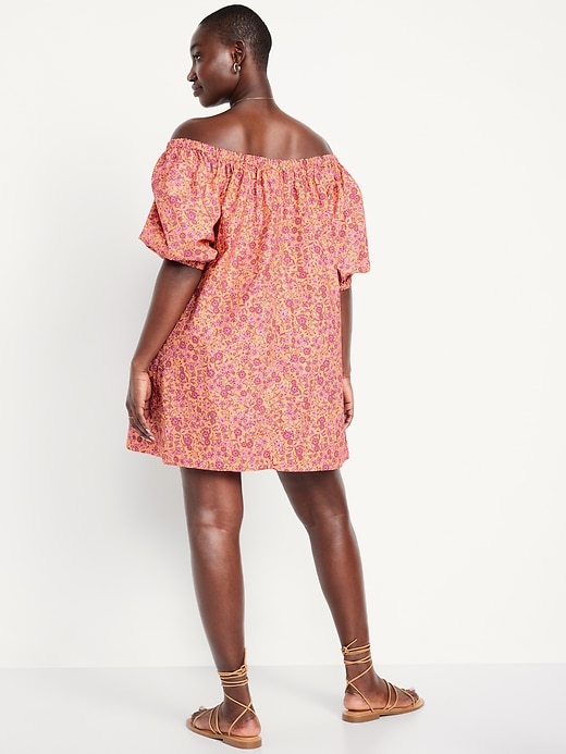 Image number 6 showing, Floral Mini Swing Dress