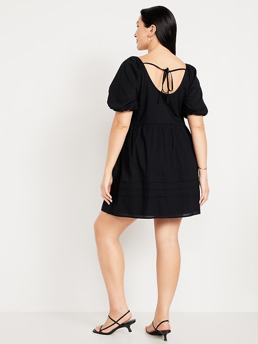 Image number 6 showing, Pleated Mini Swing Dress