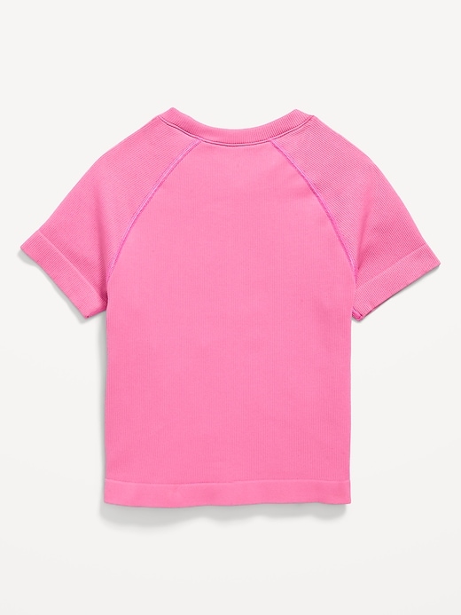 Image number 4 showing, Fitted Seamless Performance Top for Girls
