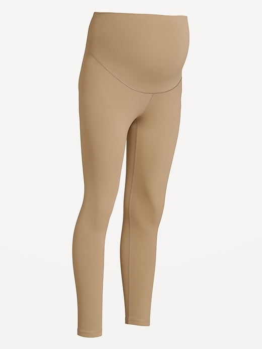 Image number 2 showing, Maternity Full Panel StudioSmooth 7/8 Leggings
