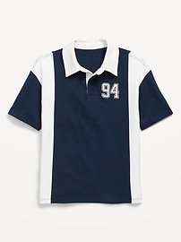 Image number 2 showing, Color-Block Logo-Graphic Polo Shirt for Boys