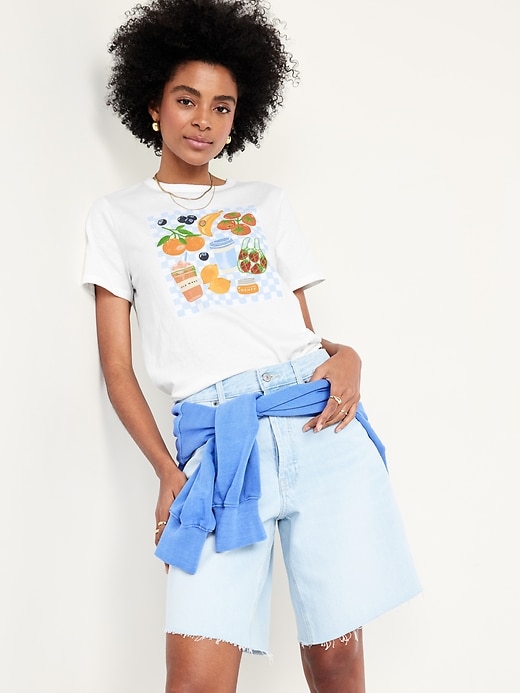 Image number 3 showing, EveryWear Crew-Neck Graphic T-Shirt