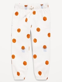 Image number 1 showing, Favorite Fleece Printed Jogger Sweatpants for Toddler Boys