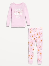 Image number 3 showing, Printed Snug-Fit Pajama Set for Toddler & Baby