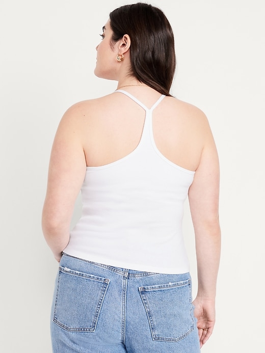 Image number 6 showing, Racerback Crop Tank Top