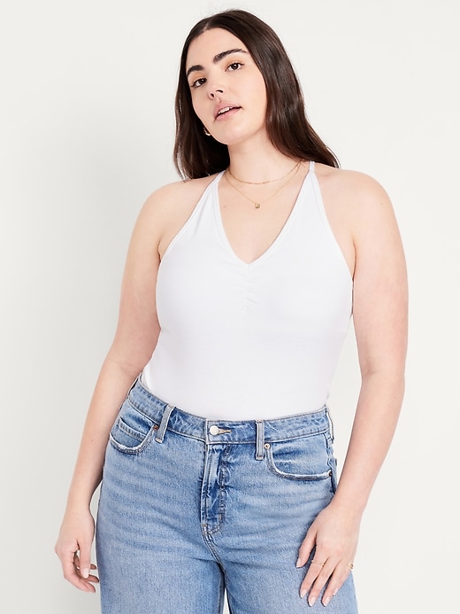 Image number 5 showing, Racerback Crop Tank Top