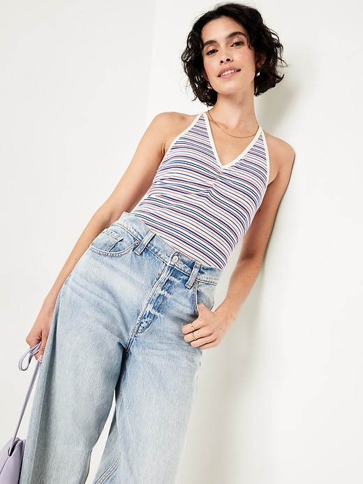 Image number 3 showing, Racerback Crop Tank Top