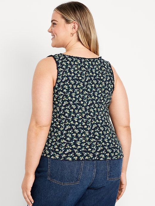 Image number 7 showing, Cinched Floral Tank Top
