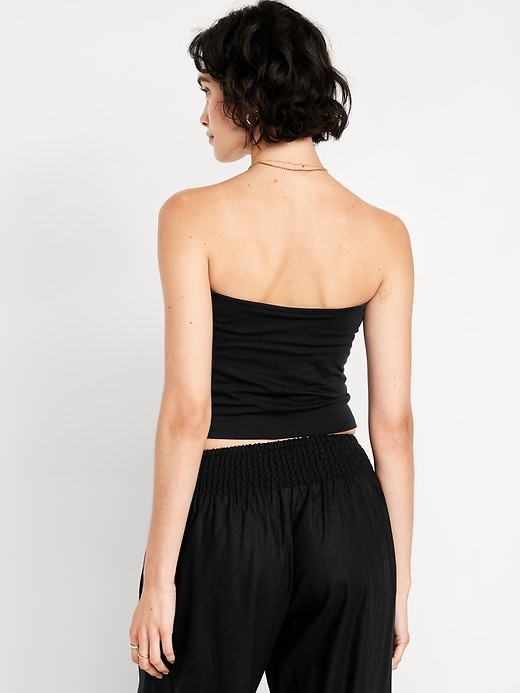 Image number 2 showing, Double-Layer Tube Top