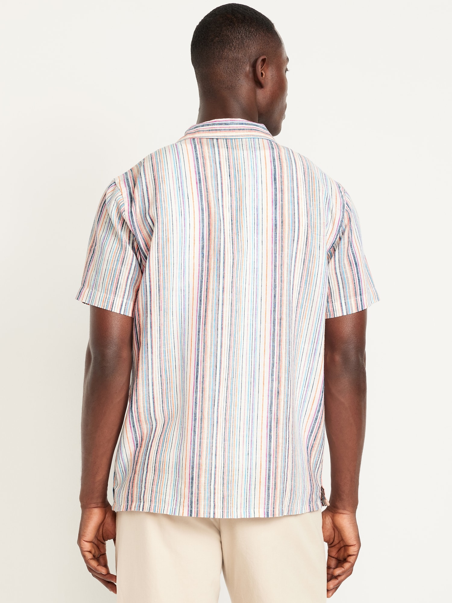 Short-Sleeve Printed Camp Shirt