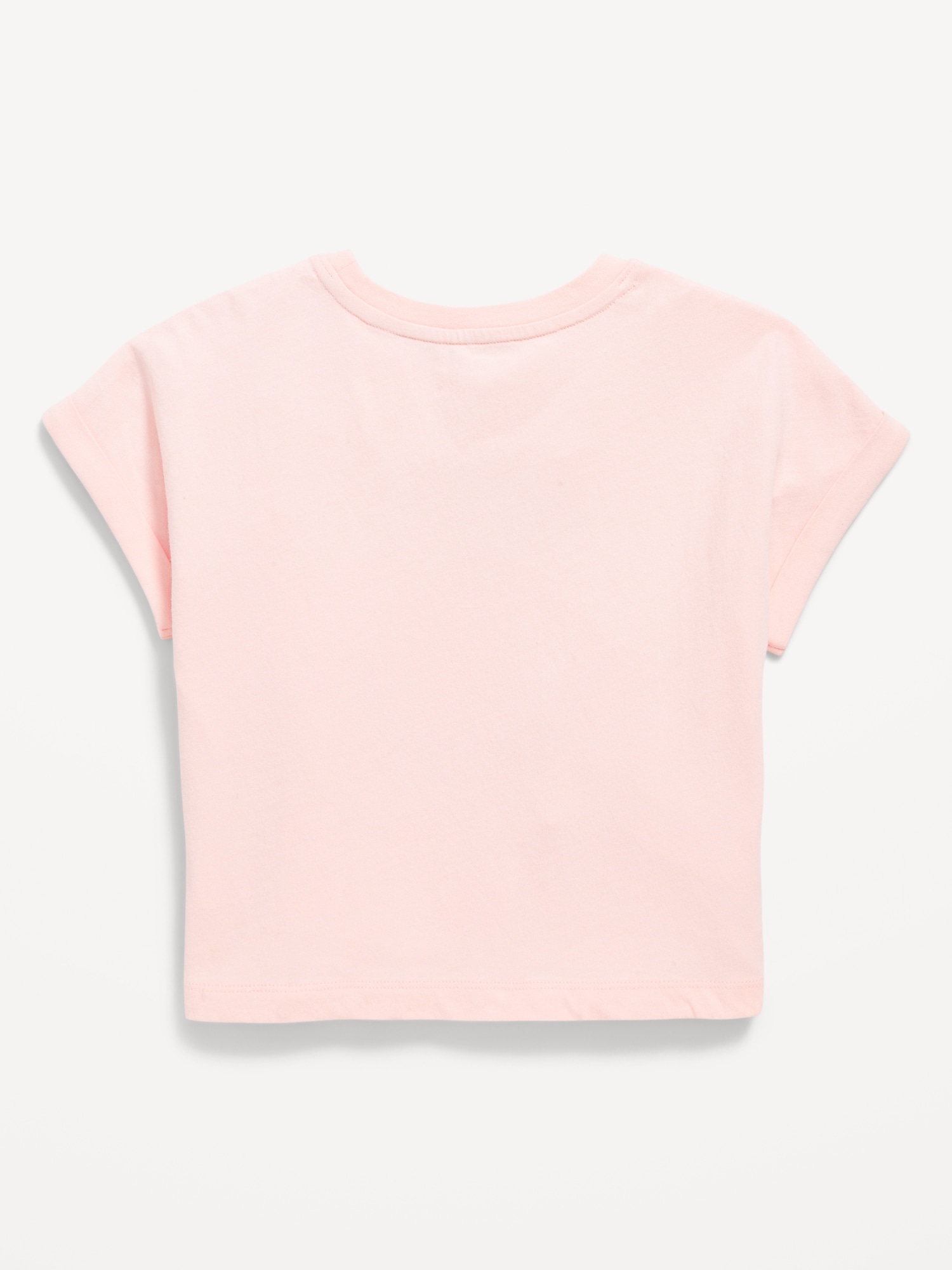 Short Dolman-Sleeve Graphic T-Shirt for Toddler Girls