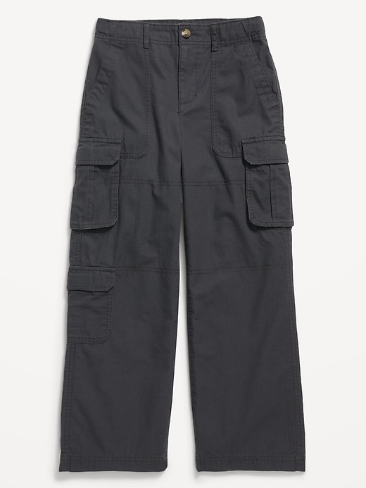 Image number 1 showing, Baggy Cargo Ripstop Pants for Boys