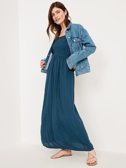 Image number 3 showing, Fit & Flare Sleeveless Maxi Dress