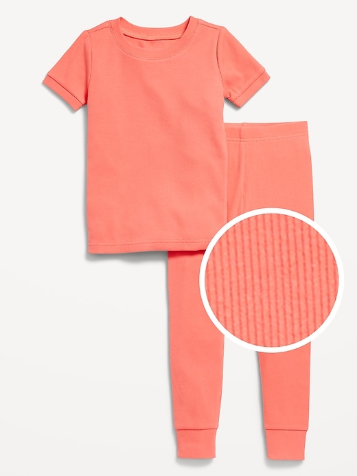Unisex Snug-Fit Graphic Pajama Set for Toddler & Baby