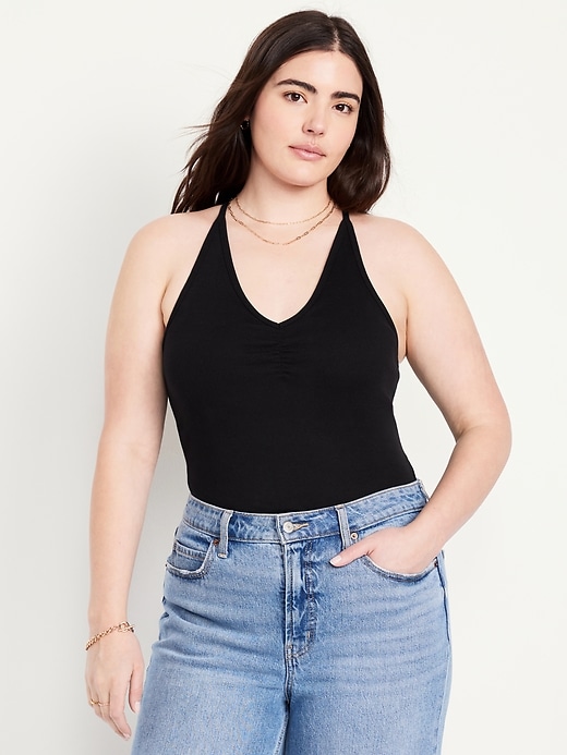 Image number 5 showing, Racerback Crop Tank Top