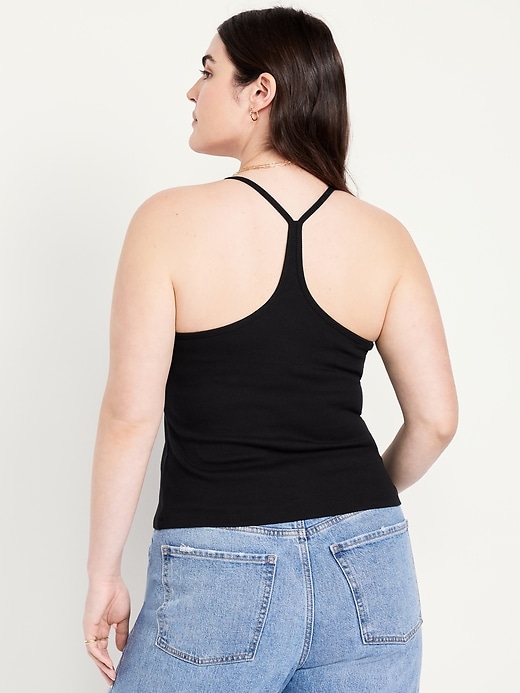 Image number 6 showing, Racerback Crop Tank Top
