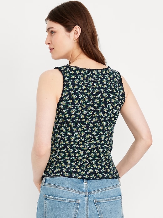 Image number 2 showing, Cinched Floral Tank Top
