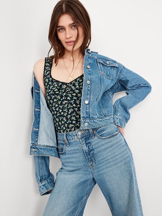 Image number 3 showing, Cinched Floral Tank Top