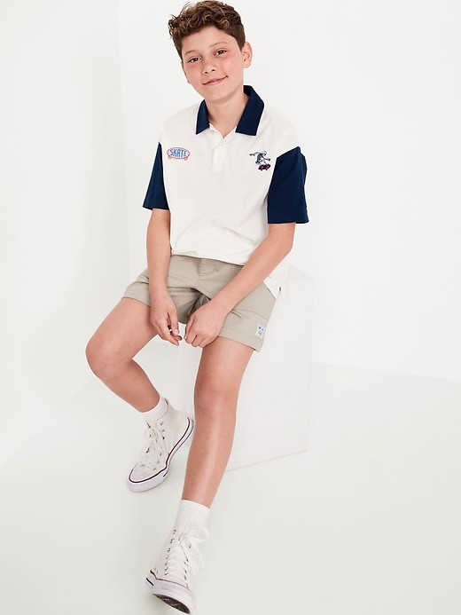 Image number 3 showing, Above Knee Workwear Pull-On Shorts for Boys