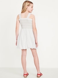 Image number 2 showing, Sleeveless Smocked Bubble Dress for Girls